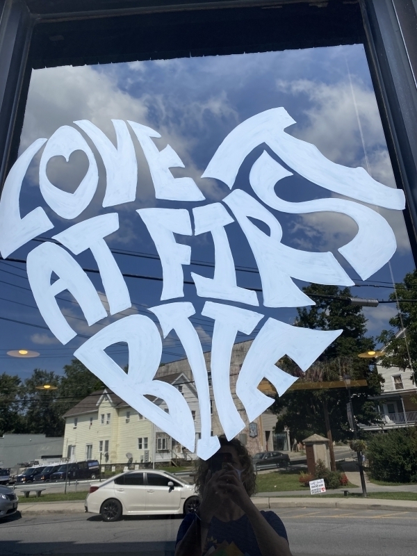 Lovebites store window
